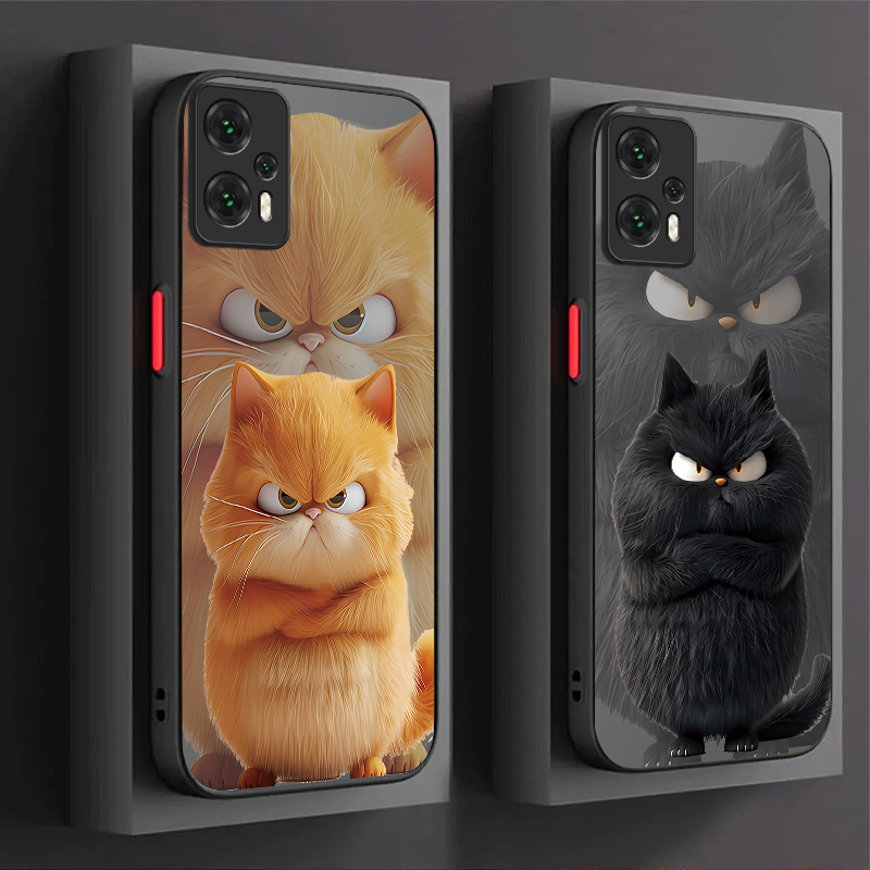 Phone Cases Cat - Coque de téléphone rigide en silicone