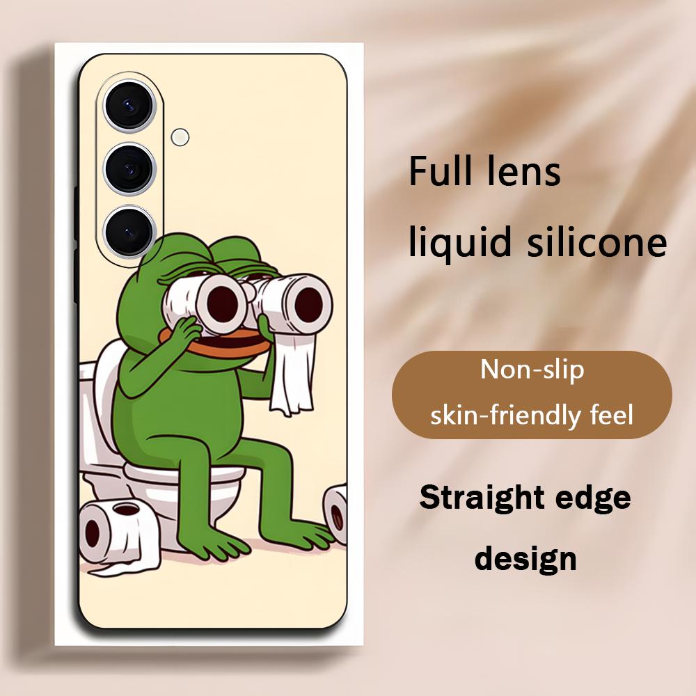 Phone Cases Samsung S23 - Triste Pepe la grenouille dessiner Cool