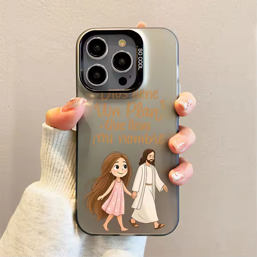 Phone Cases Girls - Coque de téléphone mate « Fille