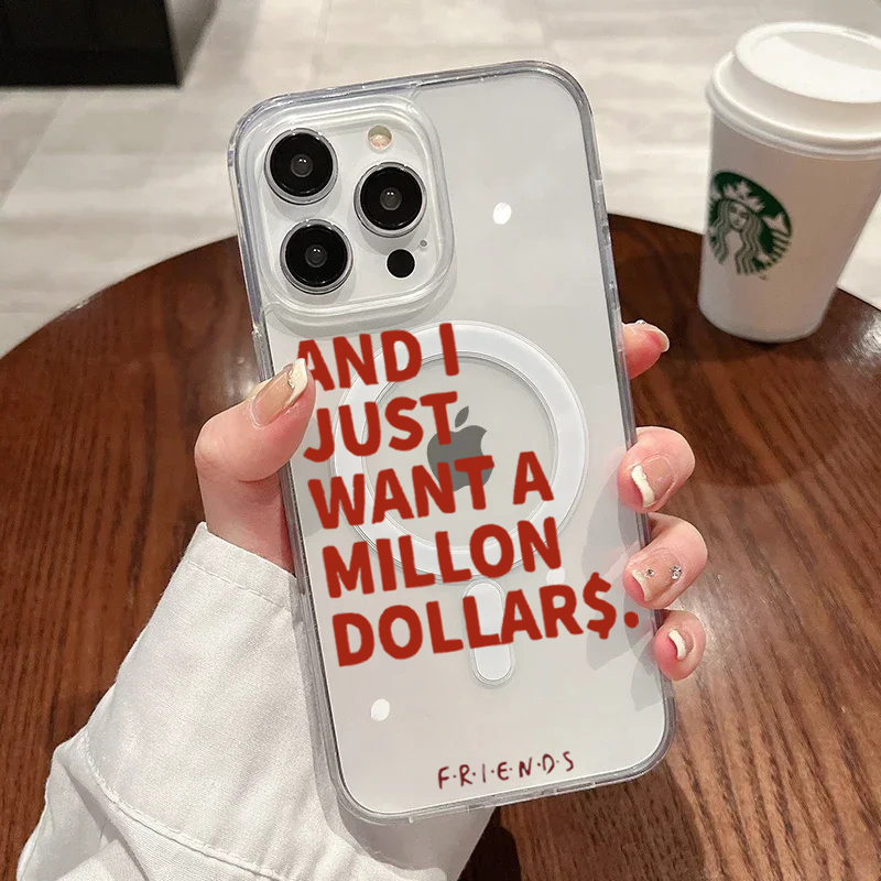 Phone Cases Clear - Coque transparente antichoc en TPU avec