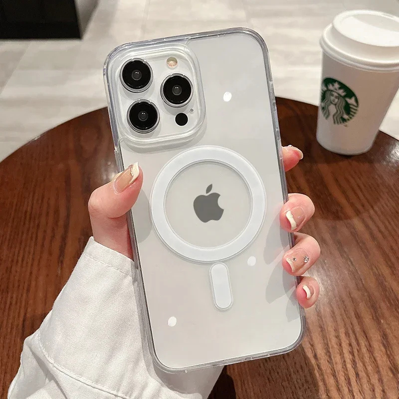 Phone Cases Clear - Coque de téléphone avec Charge sans