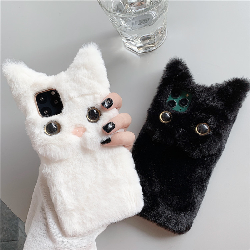 Coque de téléphone en peluche  - Phone Cases Cat avis et prix