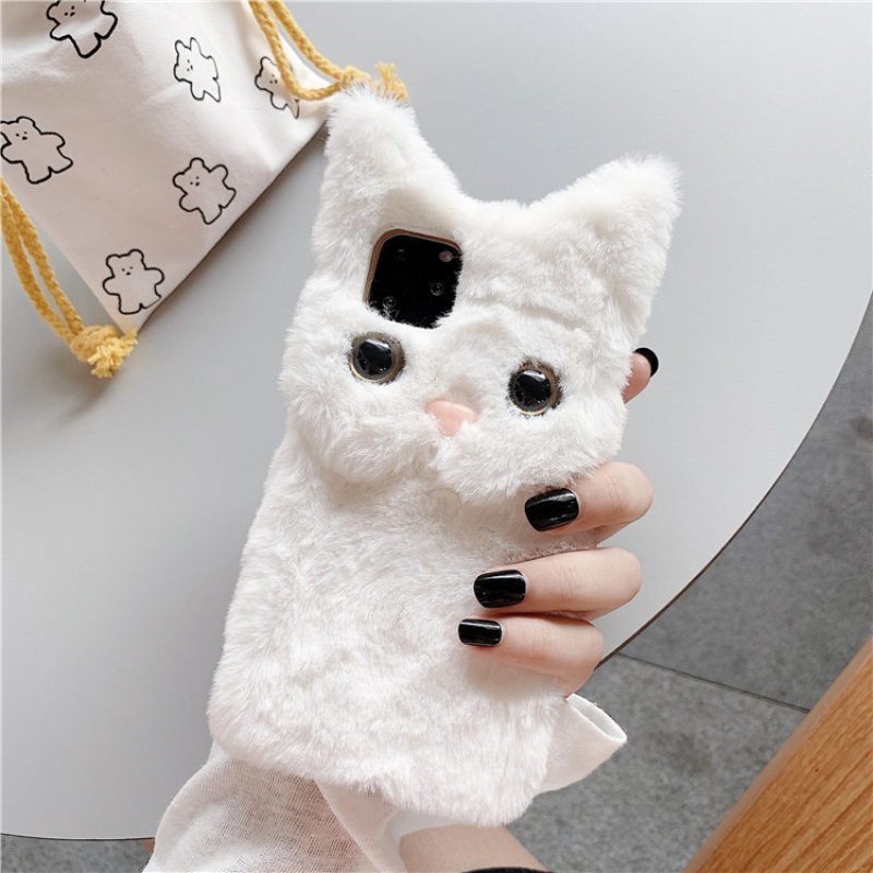 Coque de téléphone en peluche  - Phone Cases Cat avis et prix