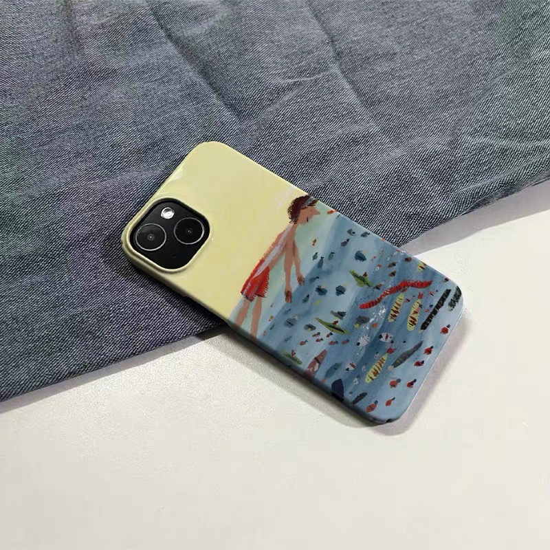 Ins Yellow Art Drifting Boy ét - Phone Cases For Boys avis et prix